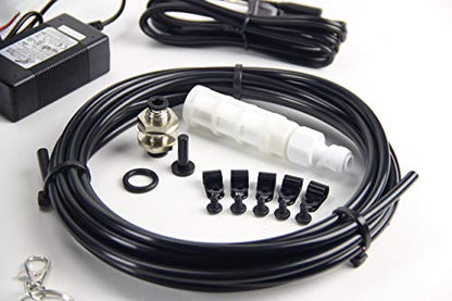 MistKing – Starter Misting System, 5th Gen | Used by Zoos, Botanical Gardens, Institutions & Hobbyists | Expandable to 10 Nozzles | Extremely Fine Mist | 50 Micron Droplets | MKSMS5-125-50 | Used by Zoos, Botanical Gardens, Institutions & Hobbyists, Expan