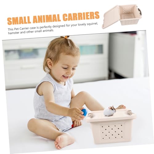BESPORTBLE 2pcs Portable Small Animal Carriers Hamster Cage Bag for Travel Reptile Bird Guinea Pig