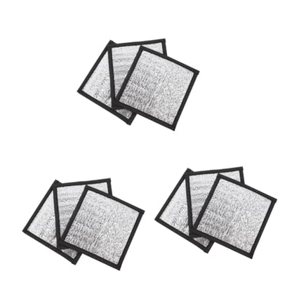 3sets Multifunctional Insulation Pad Reptile Basking Platform Heat Pad for Snakes Lizards 3pcs*3