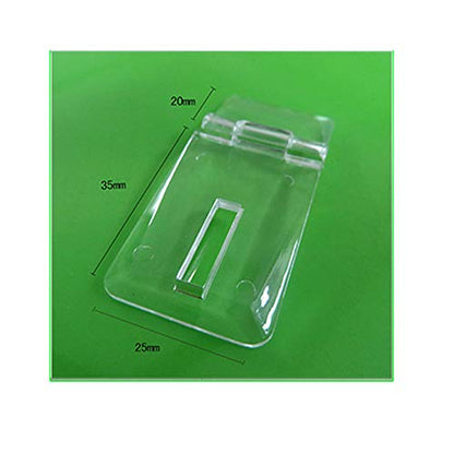10Pcs Crystal Clear Acrylic Hinged Latch, Snap Door/Box Hinge Kit for Cabinet Drawer Accessories