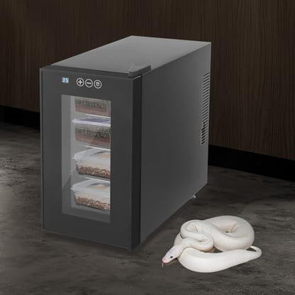 23L/6gal Reptile Incubator 4-Tier Reptile Egg Incubators with 3 Removable Shelves, Digital Reptile Scientific Lab Incubator with 50-104°F Adjustable Temperature for Turtle and Small Reptiles(Black)