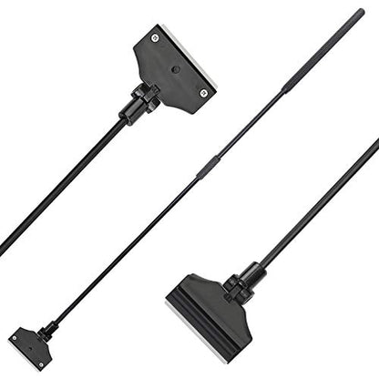 Pronetcus Aquarium Algae Scraper,Aquarium Glass Cleaner,Fish Tank Cleaner, Aquarium Scraper with 10 Blades,26 Inch. - size: 26 Inch