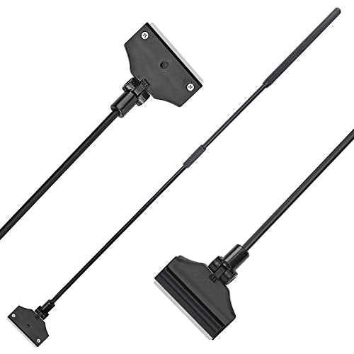 Pronetcus Aquarium Algae Scraper,Aquarium Glass Cleaner,Fish Tank Cleaner, Aquarium Scraper with 10 Blades,26 Inch. - size: 26 Inch