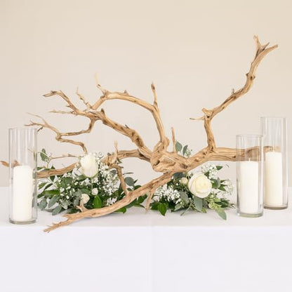 Koyal Wholesale California Driftwood with Natural Brown Branches, 36-Inch Large Driftwood Decor - size: 36 Inches