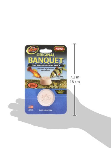 Zoo Med Original Banquet Feeding Block, 0.45-Ounce - size: 0.45 Ounce (Pack of 1)