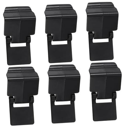 Levemolo 6Pcs Turtle Terrarium Buckle Lock Latch Durable Tortoise Breeding Box Secure Clips Easy Install for Feeding Tanks Prevent Escape Reptile Accessories