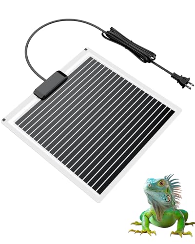 Pawfly 28 W Reptile Heat Pad 11 x 11 Inch Reptile Heating Pad Under Tank Terrarium Safe Fast Heating Mat Heat Mat for Turtles Frogs Snakes Lizards Geckos Hermit Crabs Spiders & Other Reptiles - size: 28W ( 11 x 11 Inch)