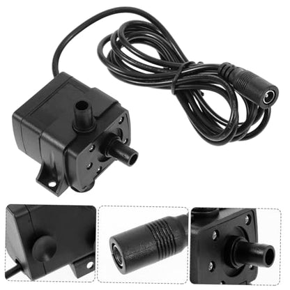 Fish Tank Submersible Pump Water Pump for Aquariums Ponds Fountains Hydroponics Compact Design for Easy Use Power Supply Included