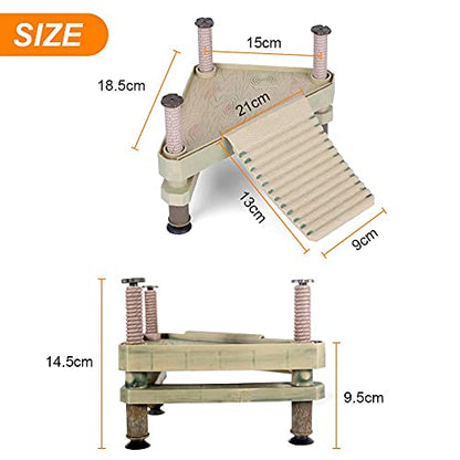 YOUTHINK Turtle Basking Platform, Reptiles Floating Platform with Ramp Stairs Turtle Dock Floating Platform for Turtles Aquarium Fish Tank Decor