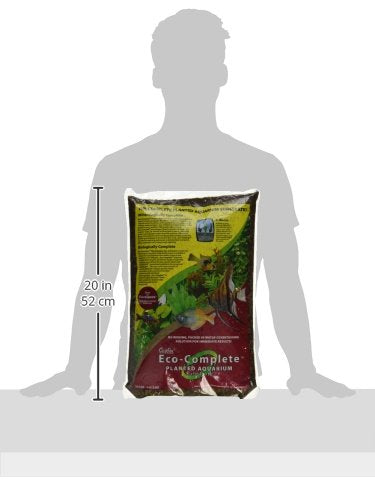Carib Sea ACS00771 Planted Substrate for Aquarium, 2/20-Pound, Red Set of 2