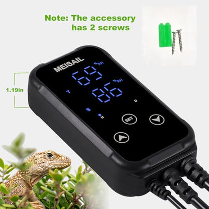 Humidity Controller Greenhouse Shiitake Mushrooms Humidifying dehumidifier humhumidistat controlleridity Humidity Switch Controller for Grow Ten thygrometer humidistat Controller