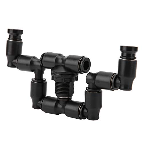 Reptile Fogger Misting System Reptiles Fogger Mist Sprinkler Reptiles Fogger Nozzle Sprayer for Rainforest 360 Cooling System Fogger Connect 1/4Tub