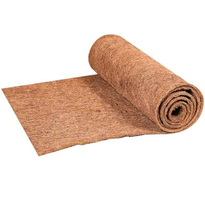 Hamiledyi 78.7x15.7in Reptile Carpet Coconut Fiber Substrate Large Snake Bedding Coco Liner Roll Mat for Bearded Dragon Tortoise Lizard Habitat Pad Garden Decoration - size: 15.7x78.7inch