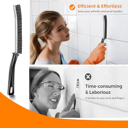 10Pcs Hard-bristled Crevice Cleaning Brush, Multifunctional Thin Gap Scrub Brush, Bathroom Cleaner Tools for Household Use, Kitchen, Window, Toilet, Grout, Faucets, Car - color: 10pcs