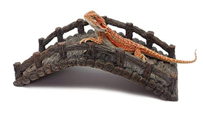 Reptile Bridge, Brown, Reptile Habitat Accessory