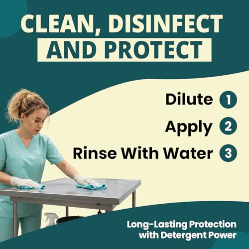 F10 SCXD Concentrated Cleaner Sanitizer with Soap for Veterinary Clinics Kennels Animal Shelters Pet Areas Broad Spectrum Hard Surface Cleaner Pine Fragrance - 100 ml (3.4oz)
