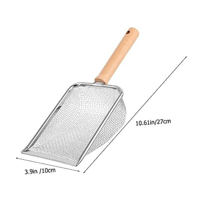 Toddmomy Reptile Litter Scoop Handle Poop Tool for Easy Cleanup of Tortoise Lizard and Animal Waste for Pet Owners