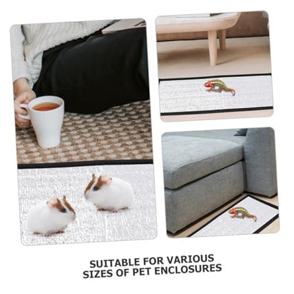 Happyyami Insulation Pad Reflective Film Turtle Heater Reptile Heat Pad Cat Dog Kennel Sofa Bed Pet Heat Mat Energy-Saving - size: 68.00X30.00X0.10CM