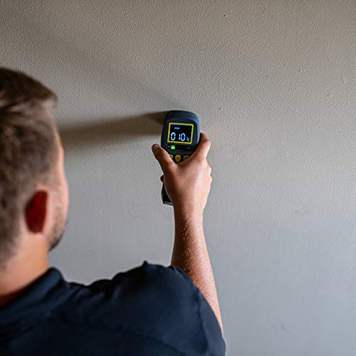 General Tools LCD Moisture Meter #MM8 - Leak and Humidity Detector - Pinless and Non-Invasive - size: MM8