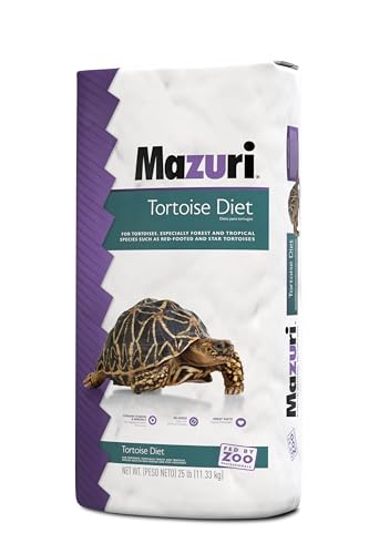 Mazuri | Tortoise Diet | 25 Pound (25 lb.) Bag