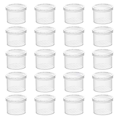 Coopay 20 Pcs Bug Jars Critter Insect Cage Magnifying Insect Box Bug Magnifier Container Catcher Cage, Science Nature Exploration Tools - style: 20 Pack