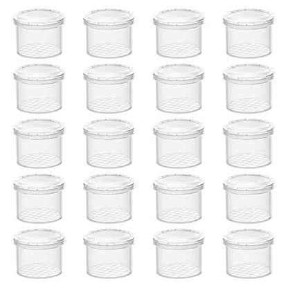 Coopay 20 Pcs Bug Jars Critter Insect Cage Magnifying Insect Box Bug Magnifier Container Catcher Cage, Science Nature Exploration Tools - style: 20 Pack