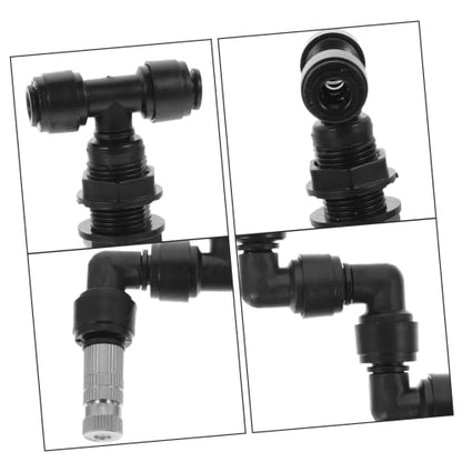 Misting Nozzle for Tanks for Parks Lawns Gardens Design for Humidity Control - size: 14.00X13.50X2.00CM