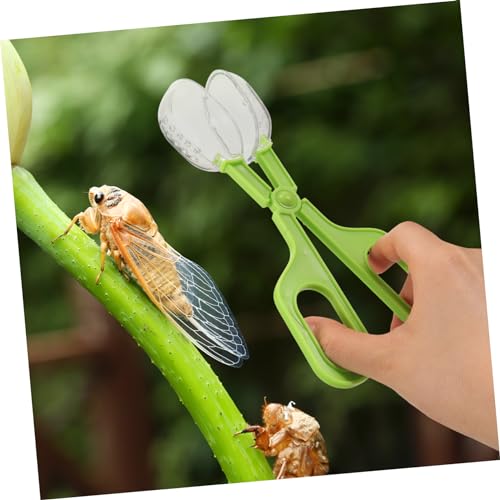ORFOFE Fish Tank Cleaning Tool Reptile Poop Scoop Insects Catcher Tweezers Multi-Purpose Clamp