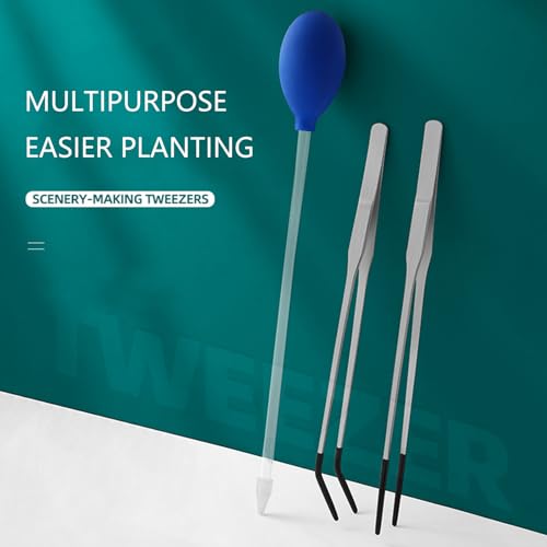 Reptiles Feeding Tongs Clamp Long Nonslip Coated Stainless Steel for Safe Pet Food Handling Pet Feeding Spoon - color: Feeding tweezers color titanium