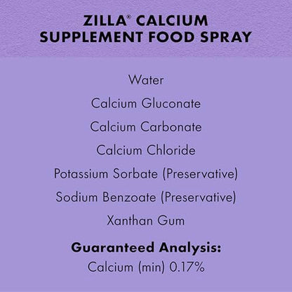 Zilla Calcium Supplement Spray 8 oz.