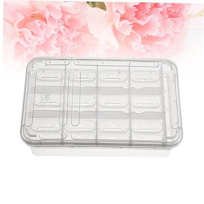 Breeding Isolation Box for Reptiles Hatching Container for Snakes Turtles Geckos and Lizards Easy Observation and Cleaning Cell Incubator for Pet Eggs