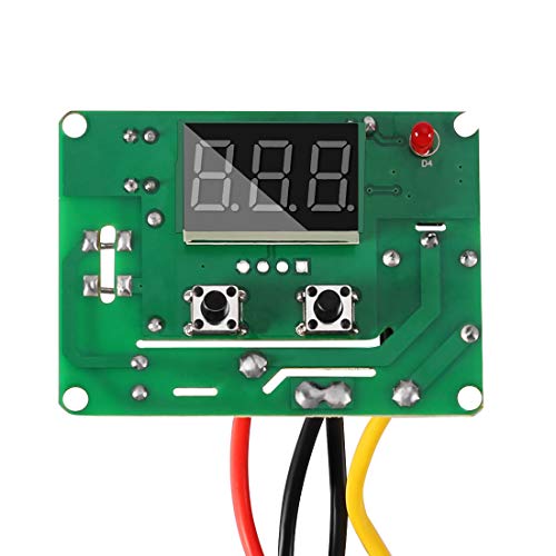 Digital LED Temperature Controller Module, XH-W3001 Thermostat Switch with Waterproof Probe, Programmable Heating Cooling Thermostat (12V 10A 120W) - style: 12V