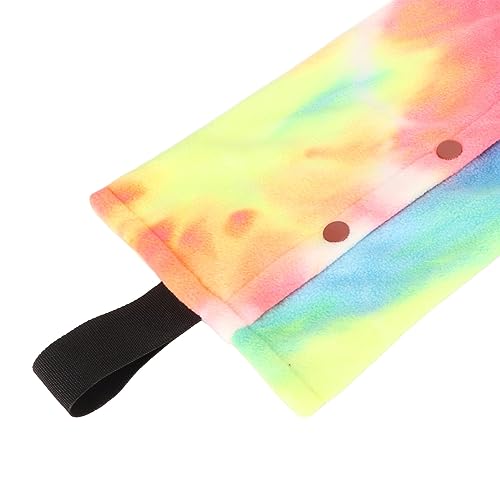Jeanoko Adjustable Reptile Sling Fleece Bag for Travel with Lizards and Small Animals 43x20cm (Color)