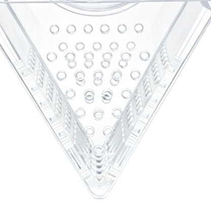 Shrimp Feeding Dish - Transparent Acrylic Cone Worm Feeding Tray, 2.36x1.57x2.36 inches Aquarium Fish Feeder Dish for Betta, Shrimp, Snails, Frogs, Puffers, Turtles and Coral Reef Tanks