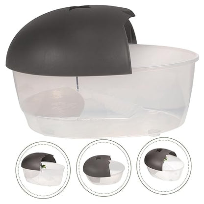 Household Turtle Tank Basking Platform Multi-Function Reptile Habitat for Turtles Crabs and Aquatic Creatures Durable Design for Easy Cleaning and Observation