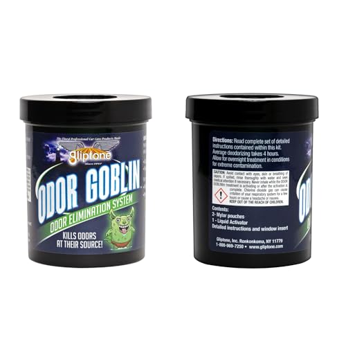 Gliptone Odor Goblin Chlorine Dioxide Fogger Odor Elimination System | For Cars, Buses, Marine/RV, Trucks, SUV