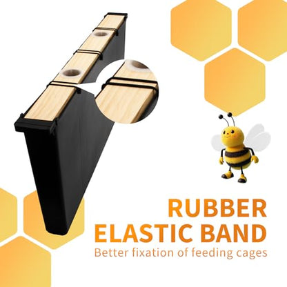2 Pack 4L Bee Pro Feeder,Frame Feeders for Bee Hive Bee Watering Station,Beehive Frame Feeder Deep Frame Water Feeder for Hive Tool Beekeeping Supplies