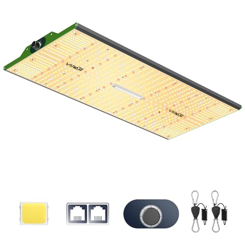 250 Watt Plant Lights for Indoor Growing, Full Spectrum LED Grow Lights | VIPARSPECTRA P2000 Dimmable Dimming Daisy Chain Grow Lights for Indoor Plants Seed Starting Veg Bloom in 4x2/3x3 Grow Tent - size: 23.6"x11"