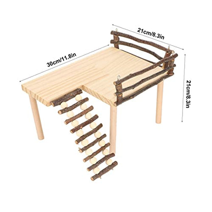 Hamster Climb, Multipurpose Hamster Playing Animal Bridge Rodents Chew Toy for Hamsters Chinchillas Guinea Pig Ferret Reptile