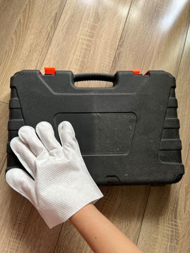 Dust Wiper Cleaning Gloves with Fingers Thick Convenient Easy-Use Dusting Gloves Furniture Wipes Pet Hair Cleaning