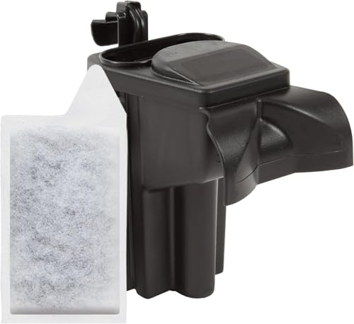 Koller Products Internal Power Filter 4 Gallon-10 Gallon Fish Tanks, 45GPH Flow Rate, Ideal for Tropical Fish