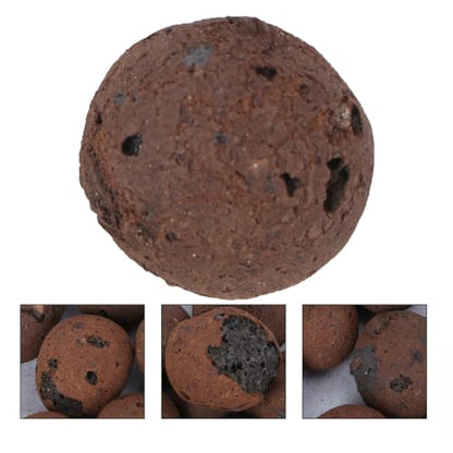 VANZACK 1bag Clay Stones for Decorative Rocks for Hydroponic Plants Bonsai and Terrariums Breathable Potting Material