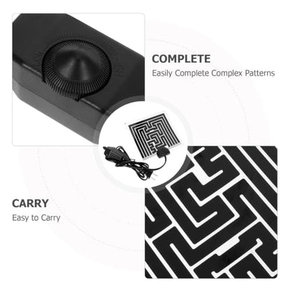 5w Reptile Heating Pad with Thermostat, Adjustable Temperature Heat Mat for Small Animal Habitat and Terrarium, Portable Plastic Under Tank Heater, Easy to Use and Maintain