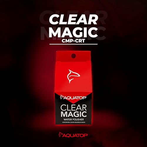 Aquatop Clear Magic Water Polisher - Safe for Freshwater and Saltwater Aquariums - May be added once a week - Easier Pick up by your Aquarium