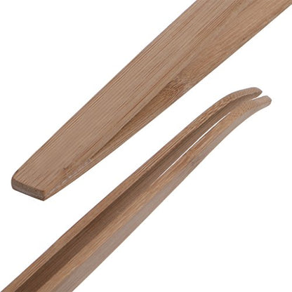 11in Feeding Tweezers Bamboo Long Curved Tweezers Curved Forceps for Reptiles