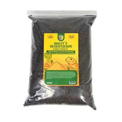 Isocare Premium DesertScape Substrate All-Natural Soil Bedding & Bioactive Terrarium Vivarium Mix (4 Quart)