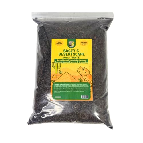 Isocare Premium DesertScape Substrate All-Natural Soil Bedding & Bioactive Terrarium Vivarium Mix (4 Quart)