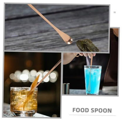 Kisangel 3pcs Pet Food Feeding Spoon Handle Reptile Food Tool for Lizards and Animals Convenient and Versatile Feeding