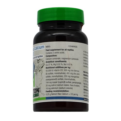Nekton Rep-Calcium Plus D3 Reptile Supplement, 65gm - size: 65gm/2.29oz