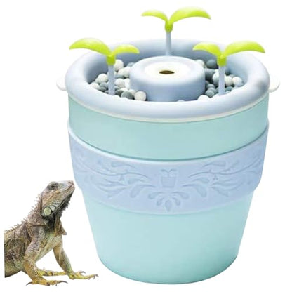 Reptile Humidifier Fogger USB 200ml Auto Shut-Off Reptile Fogger with Cute Design Quiet Cool Mist Maker for Lizard Snake Tortoise Humidifier.-